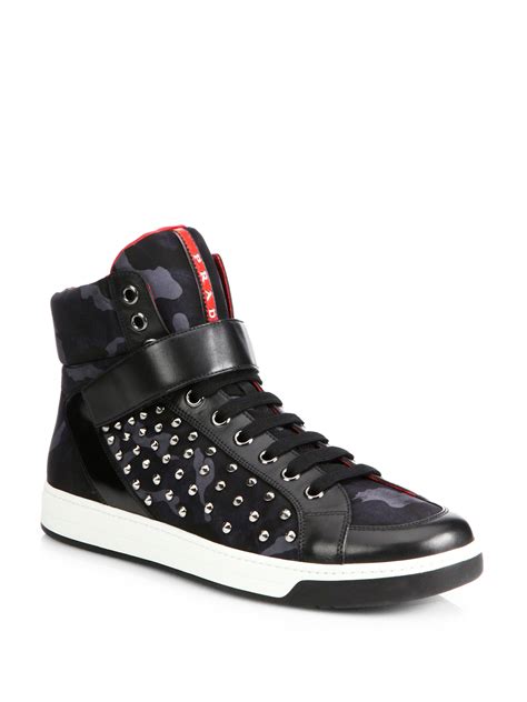 studded prada shoes men|luxury Prada shoes for men.